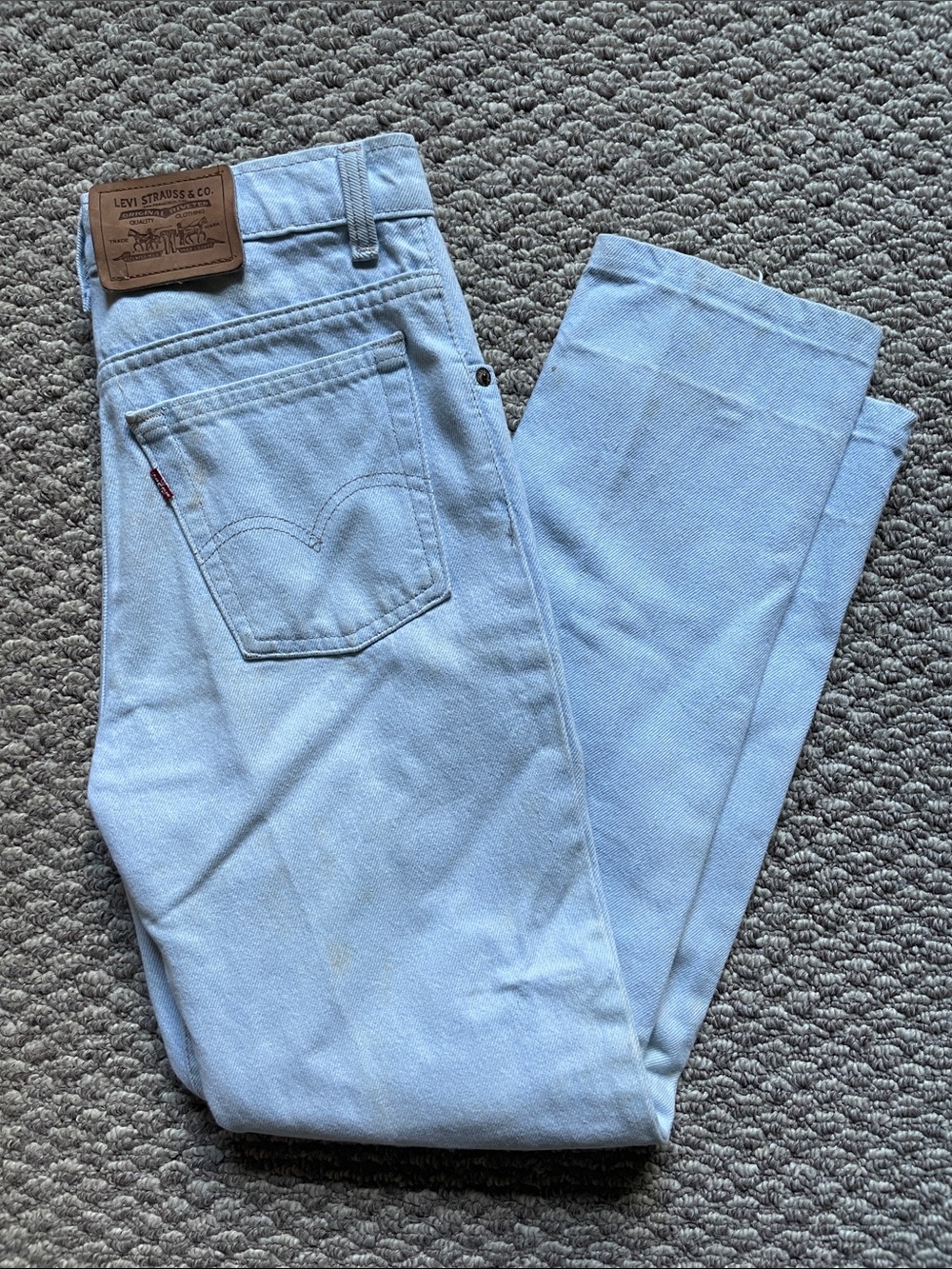 Vintage distressed 80’s Levi’s jeans